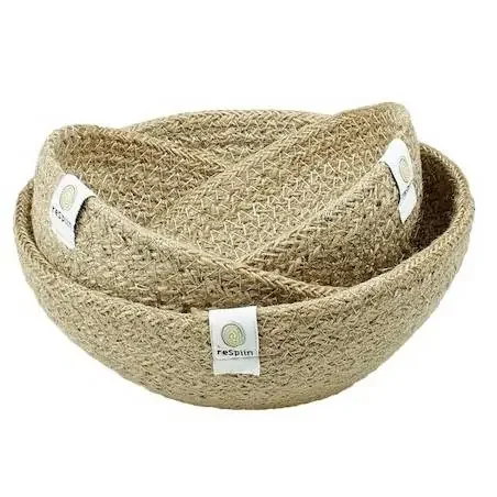 Set de 3 Cuencos-cestas NATURAL ReSpiin