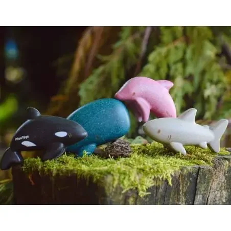 Set de 4 Animales marinos PlanToys