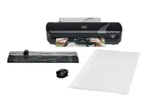 Set plastificadora + cizalla rodillo + redondeador de esquinas Gbc inspire+ Din 4410036