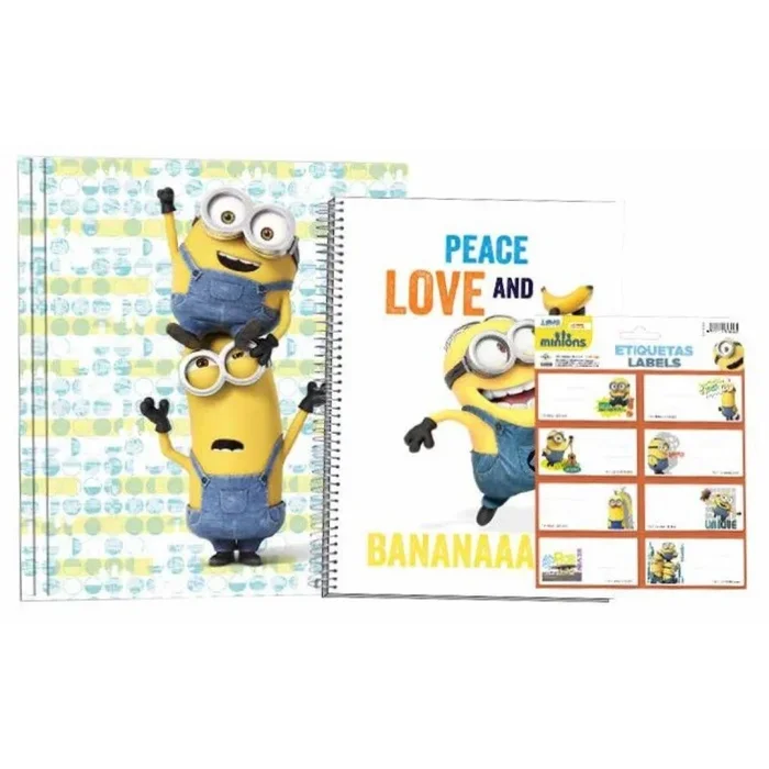 ¨SET REGALO BLISTER PAPELERIA MINIONS
