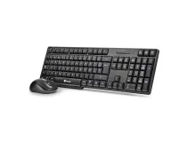 Set teclado y raton Ngs inalambricos 2.4ghz usb color negro EUPHORIAKIT