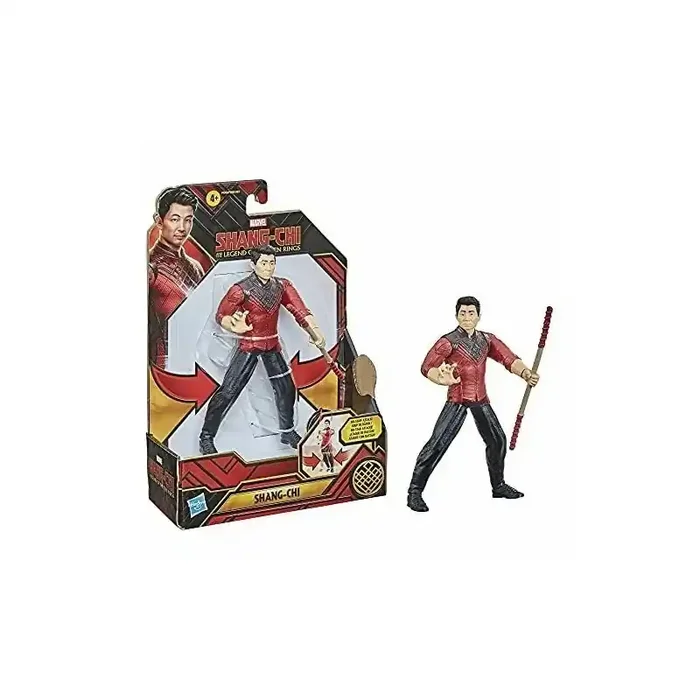 Shang Chi Figura 15 cm Marvel ataque de bastón edad +4 años Hasbro