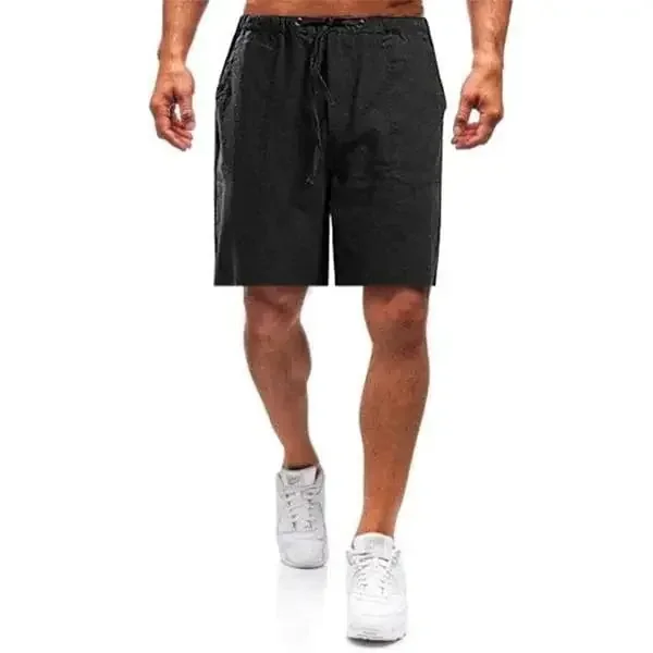 Short de verano con cintura elástica para hombre