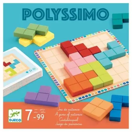 Sologic Polyssimo JUEGO DE LÓGICA Y CONSTRUCCIÓN-Djeco
