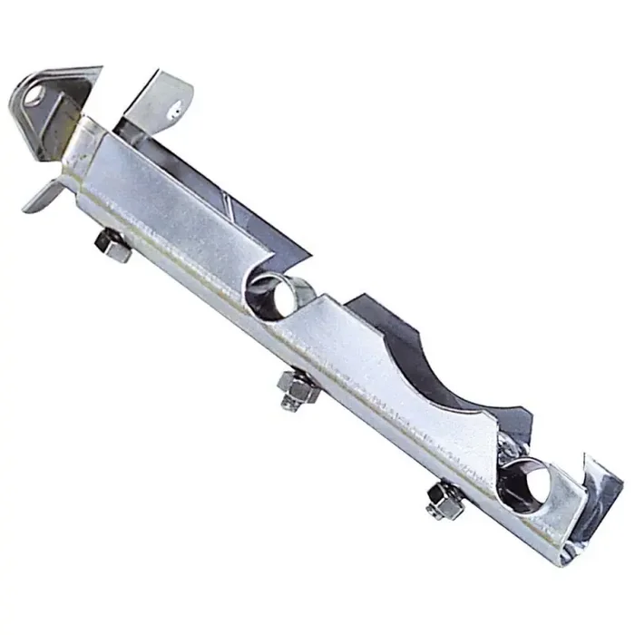 Soporte Barra 12 mm. Diámetro Cromo Doble Frente