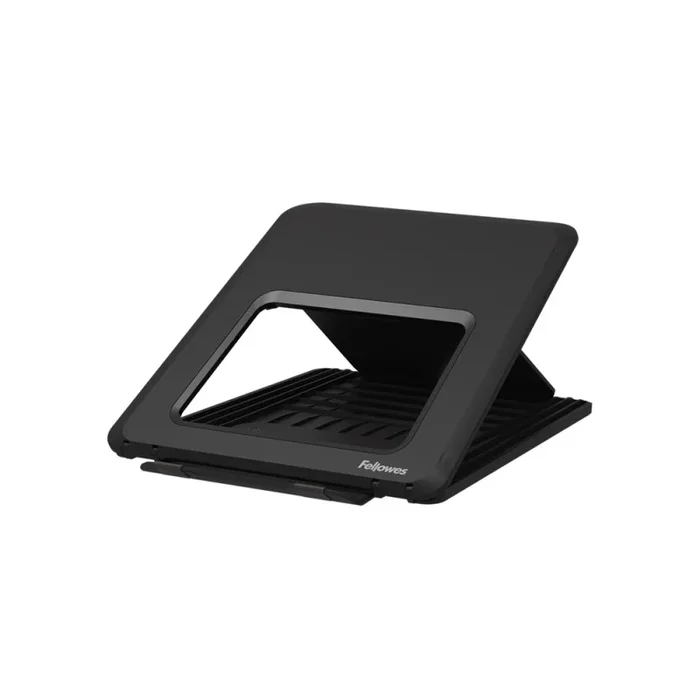 Soporte elevador fellowes breyta para portatil 14″ plastico reciclado color negro 14x235x268 mm»