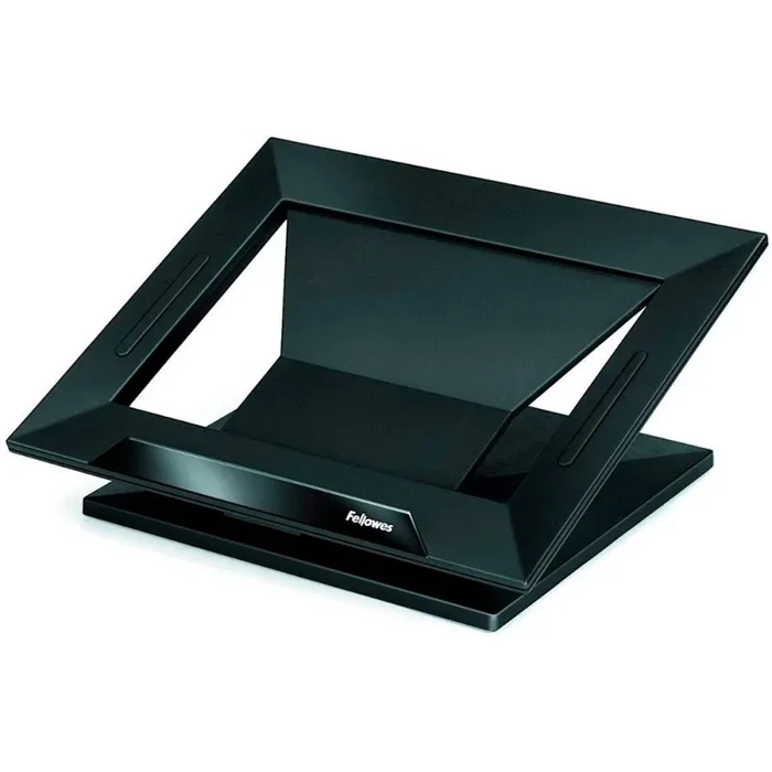 Soporte fellowes para portatil hasta 17″ angulo ajustable hasta 30 base antideslizante 335x284x101 mm»