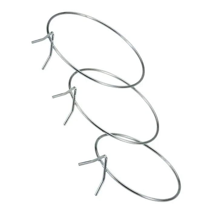 Soporte Maceta Pared Zincado 16 cm