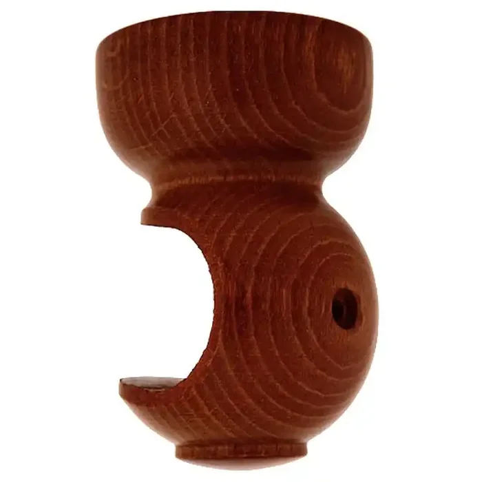 Soporte Madera Liso Techo 28×82 mm. Nogal