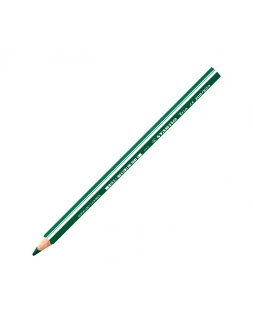 STABILO 12 LAPICES DE COLORES TRIO THICK VERDE – 203/530