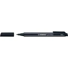 STABILO pointMax – Rotulador de punta de fibra – negro – tinta al agua – 0.8 mm – grande