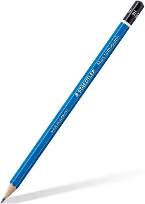STAEDTLER MARS LUMOGRAPH 100 LAPIZ DE GRAFITO HEXAGONAL – MINA 9H – RESISTENCIA A LA ROTURA – MADERA DE BOSQUES SOSTENIBLES