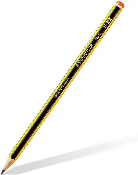 Staedtler Noris 120-0 Lapiz de Grafito – Mina 2B – Resistencia a la Rotura (12 uds)