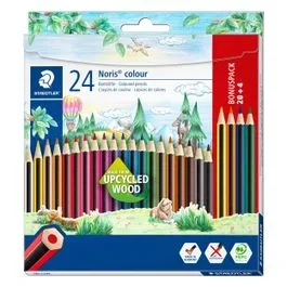 STAEDTLER Noris colour 185 – Lápiz de color – colores surtidos (paquete de 24)