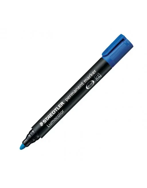 STAEDTLER SURTIDO MARCADOR PERMANENTE PUNTA CONICA AZUL – 352-3