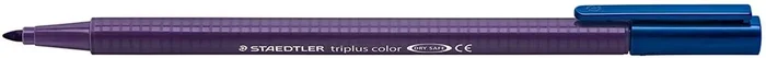Staedtler Triplus Color 323 Rotulador de Punta Fina – Trazo 1mm Aprox – Tinta Base de Agua – Color Azul Indigo (10 uds)