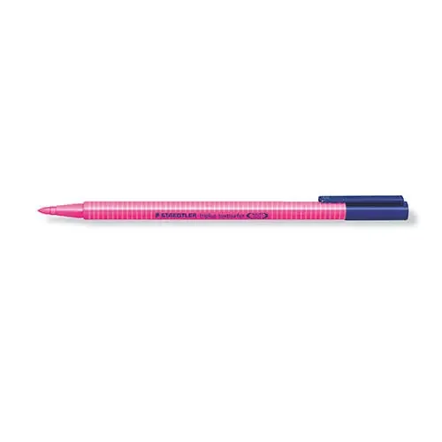 Staedtler Triplus Textsurfer 362 Rotulador Fluorescente – Punta Biselada 1 – 4mm Aprox – Tinta Base de Agua – Color Rosa (10 uds)