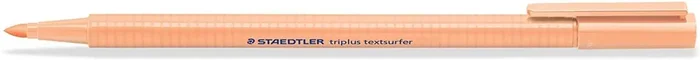 Staedtler Triplus Textsurfer 362 Rotulador Fluorescente – Punta Biselada 1 – 5mm Aprox – Tinta Base de Agua – Color Melocoton (10 uds)
