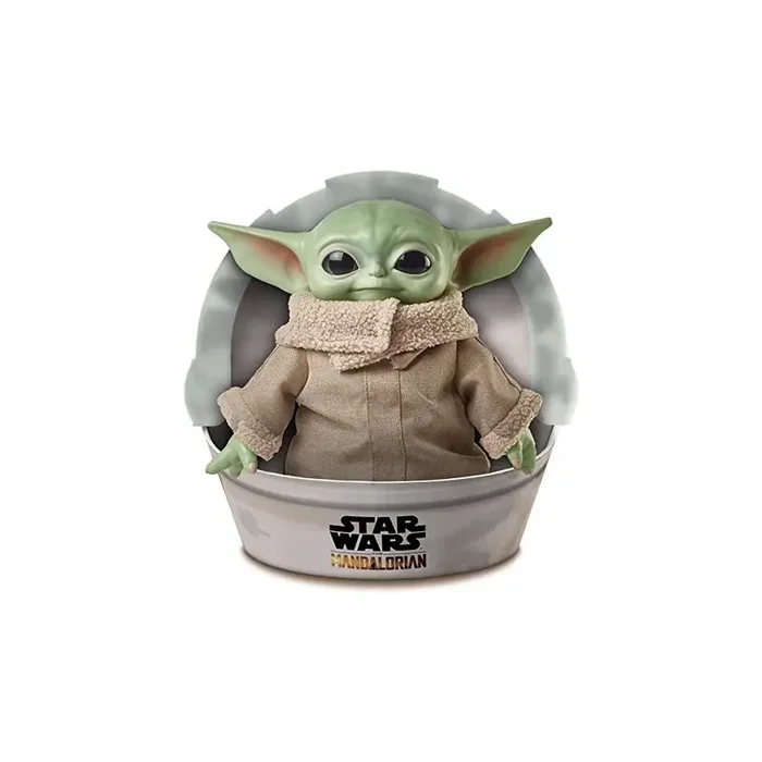 Star Wars Baby Yoda El niño de la Serie The Mandalorian Figura Peluche de 28cm Mattel GWD85