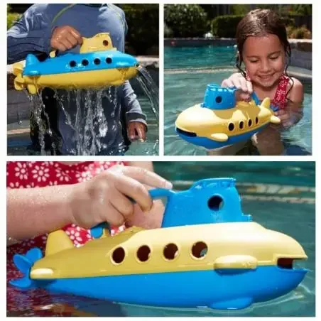 Submarino plástico reciclado