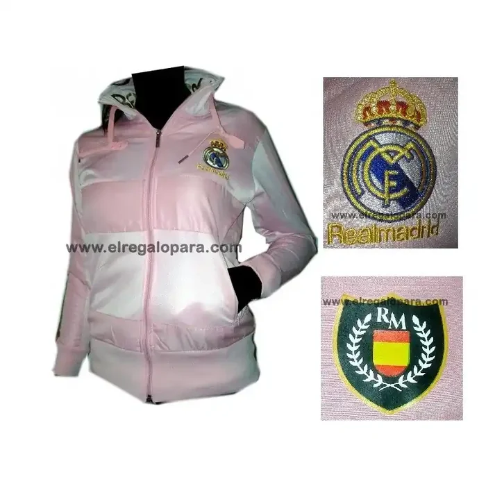 Sudadera Real Madrid rosa mujer – comprar real madrid