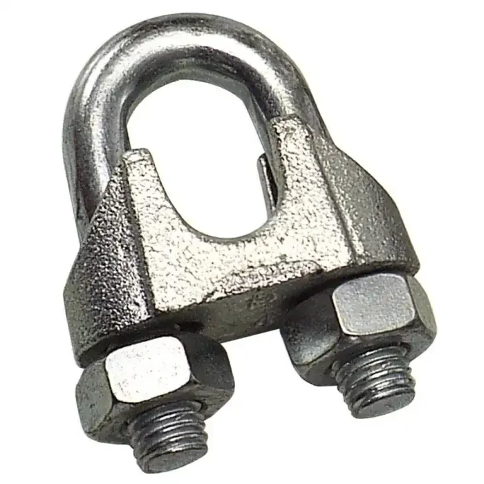 Sujeta cables Galvanizado 10 mm. 3/8″ Uso Domestico