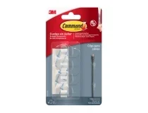 Sujetacables 3m command para cables redondos blister de 4 clips + 5 7100309226