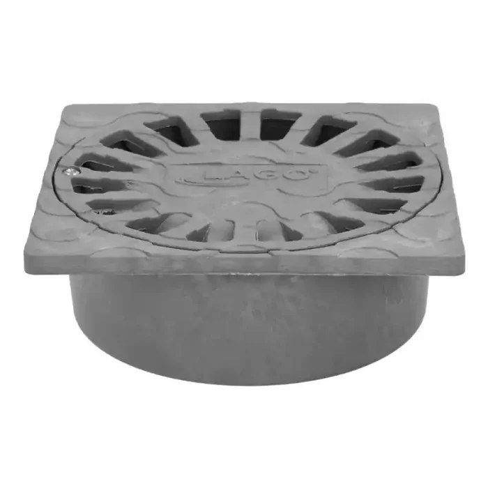 Sumidero Sifónico PVC 25×25 cm. Salida De Diámetro 90 / 110 mm. desagÃ¼e, Desaguadero, Tragadero, Alcantarilla,