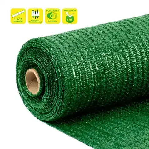 Sungarden Malla de Sombreo 1.5x10m – Color Verde