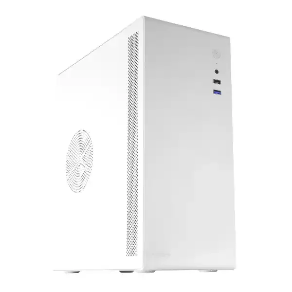 Tacens NOVAX Mini Torre Ultra Compacta – Estructura Metalica Resistente – Excelente Refrigeracion – Soporte MicroATX/Mini-ITX – USB 3.0 y 2.0 – Color Blanco