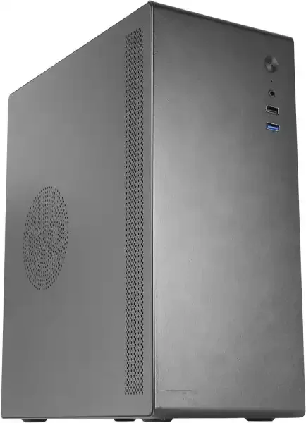 Tacens NOVAX NOVAX550BR Mini Torre Ultra Compacta – Estructura Metalica – Fuente 550W Bronze – Ventilador Trasero – Soporte MicroATX/Mini-ITX – USB 3.0 – Color Negro