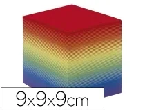 Taco Papel Quo Vadis Encolado Colores Arco Iris 680 Hojas 100% Reciclado 236003q , Surtidos