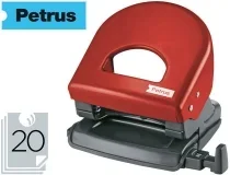 Taladrador Petrus 62 Color Rojo Capacidad 20 Hojas 623353