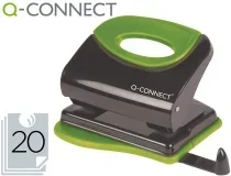 Taladrador Qconnect Kf00995 De Metal Con Empuñadura De Caucho Capacidad 20 Hojas
