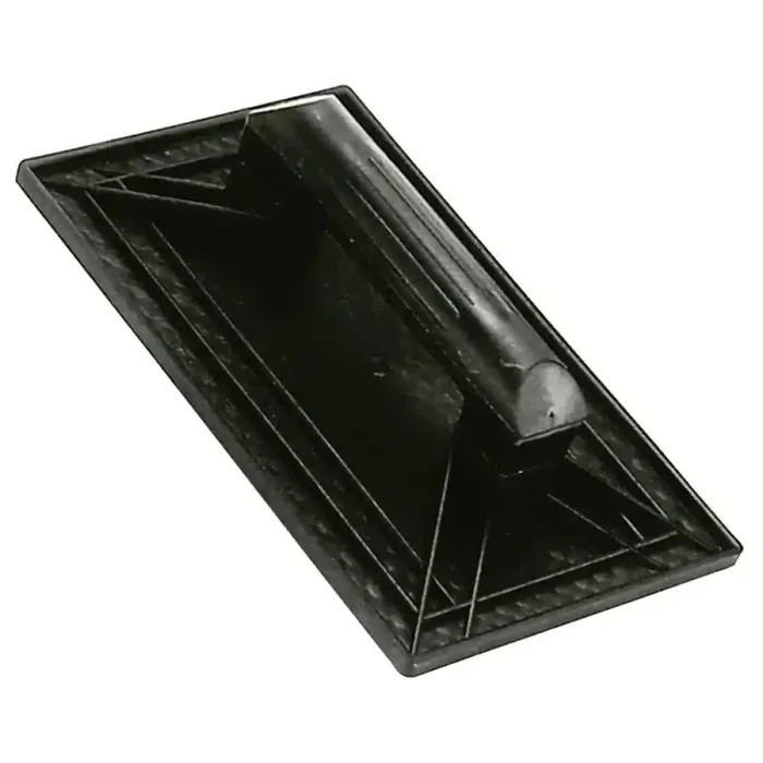 Talocha Plástico 34×22 Cm Mango Redondo Negra N.º 2