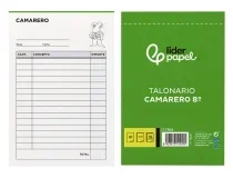 Talonario Liderpapel Camarero 8º Original Y Copia T202 12429