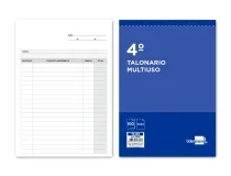 Talonario Liderpapel Multiusos Cuarto Original T199 53894