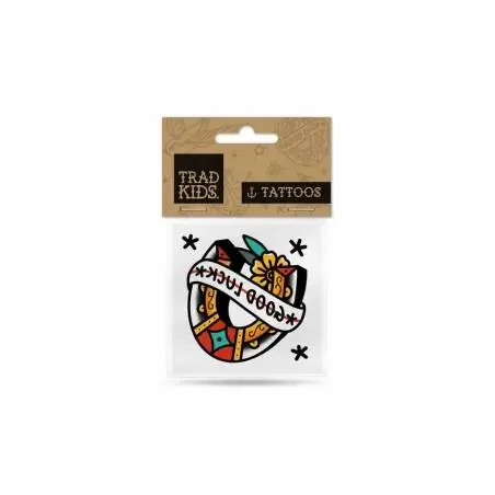 Tatuaje Temporal con tintes vegetales LUCKY -TRADITIONAL KIDS