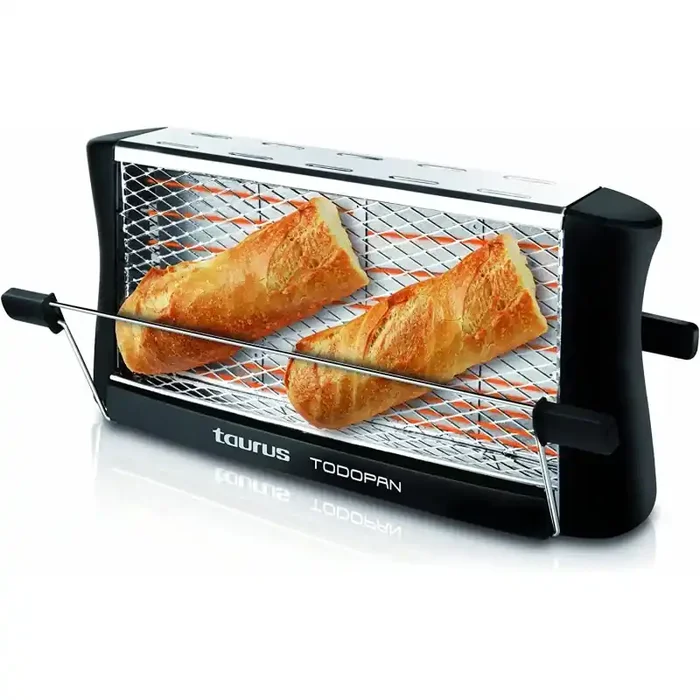 Taurus TodoPan – Tostadora para cualquier tipo de pan, tuesta en ambos lados, 700W