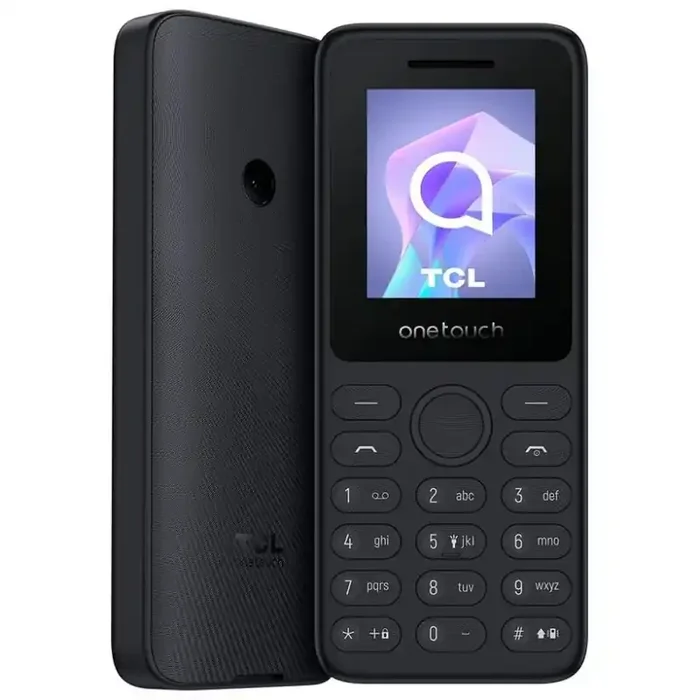 TCL One Touch 4021 Telefono Movil Pantalla 1.8″ Bluetooth – Reproductor de Musica, Radio FM, Linterna, Alarma, Calendario y Conversor – Color Gris