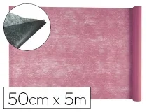Tejido sin tejer Liderpapel terileno 25 g m2 rollo de 5 mt 06110 , rosa