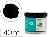Tempera Liderpapel Escolar 40 Ml Negro 62935