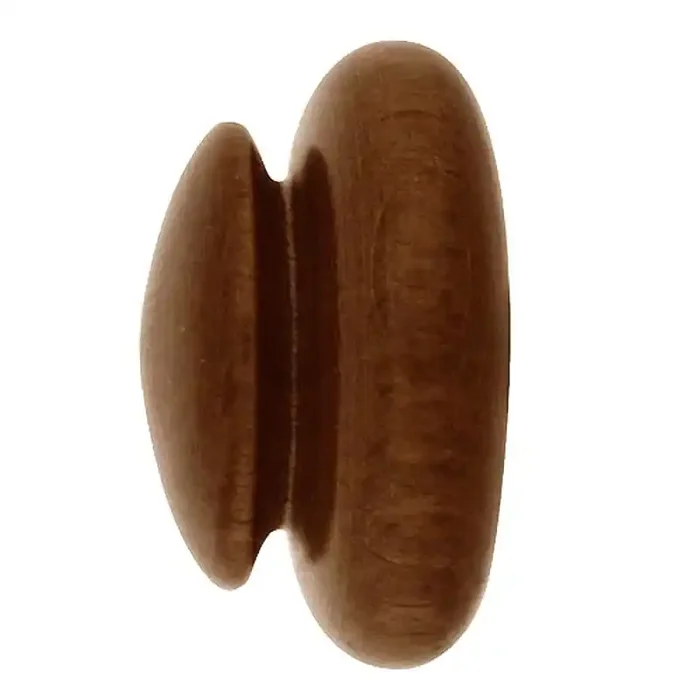 Terminal Madera Especial 28×43 mm. Nogal