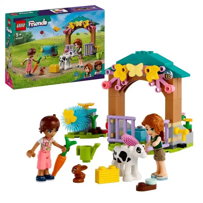 Tienda de juguetes Cobertizo del Ternero de Autumn LEGO Friends 42607 contiene 79 piezas – edad apartir de 5+ años