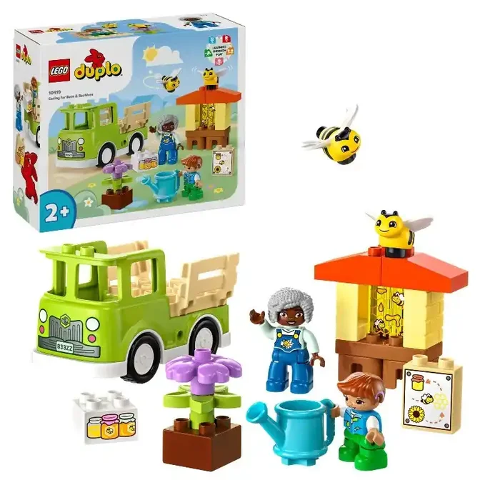 Tienda de juguetes Cuidado de Abejas y Colmenas LEGO DUPLO Town 10419 contiene 22 piezas – edad apartir de 2+ años