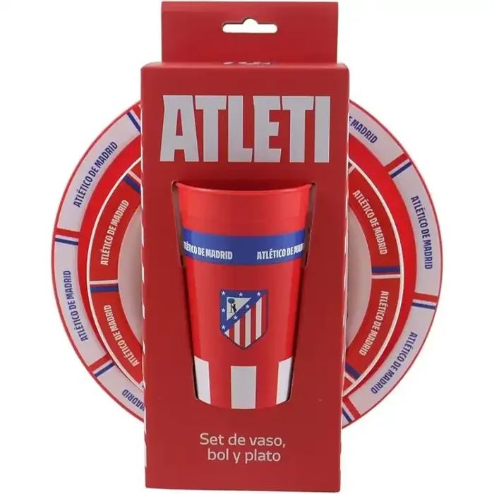 Tienda productos del Atlético de Madrid Set Menaje 3 Piezas producto oficial