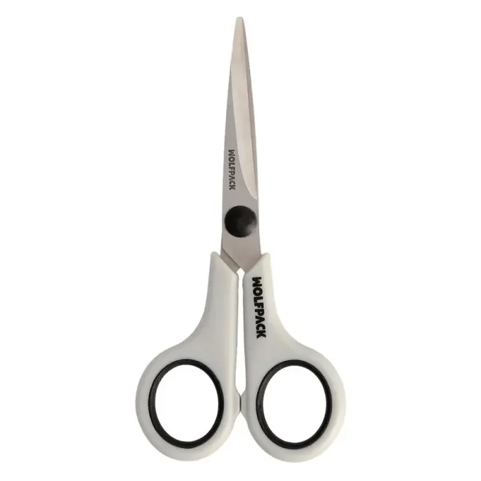 Tijeras Multiuso Acero Inoxidable 5,5″ / 140 mm. Hojas Acero Inoxidable, Mango Cómodo y Suave