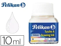 Tinta China Pelikan Blanco Bote De 10 Ml 201673