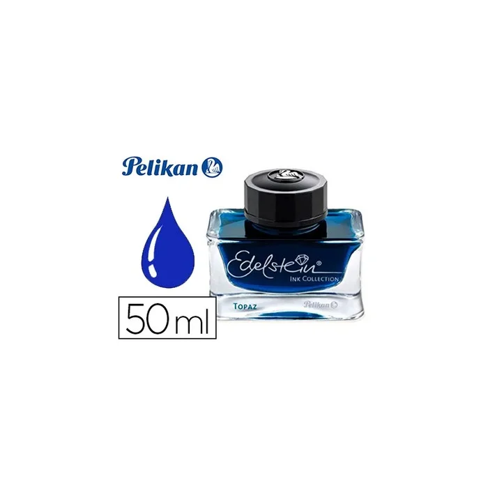Tinta estilografica pelikan edelstein topaz bote 50 ml