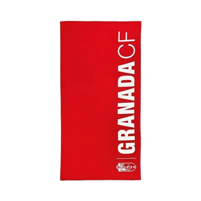 Toalla Granada Club de Fútbol tamaño 180×90 cm roja producto oficial